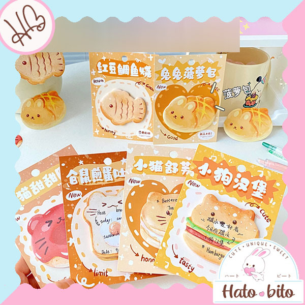 

Cute food sticky notes mini memo lucu gambar makanan HB1970