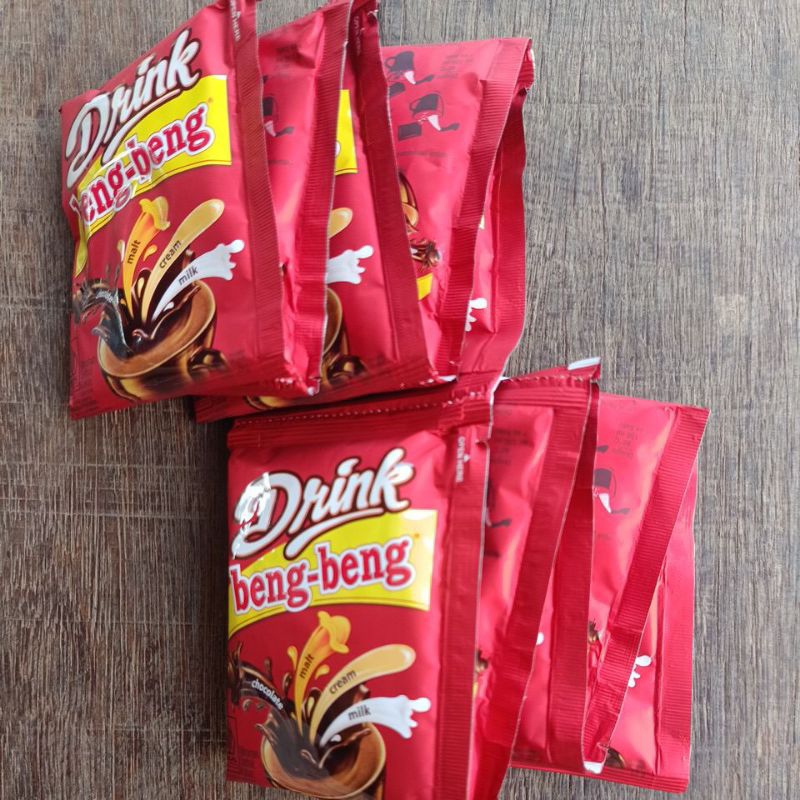 

Drink beng beng 29gr/minuman coklat/minuman sachet, 1 renten isi 10 sachet