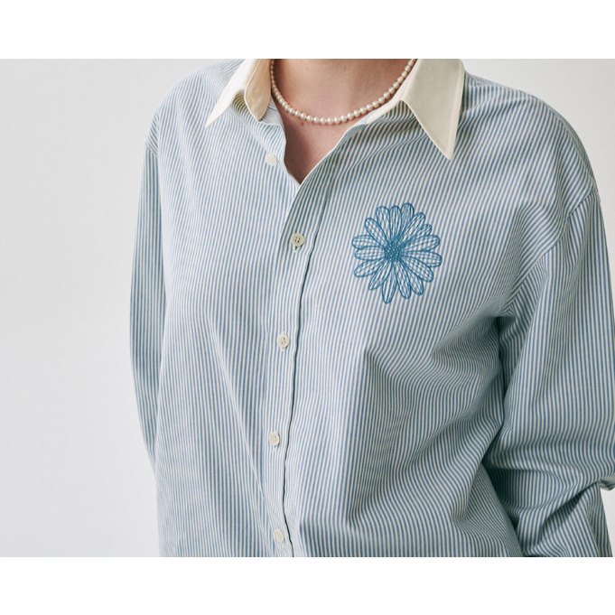 OXFORD SHIRT KEMEJA STRIPE