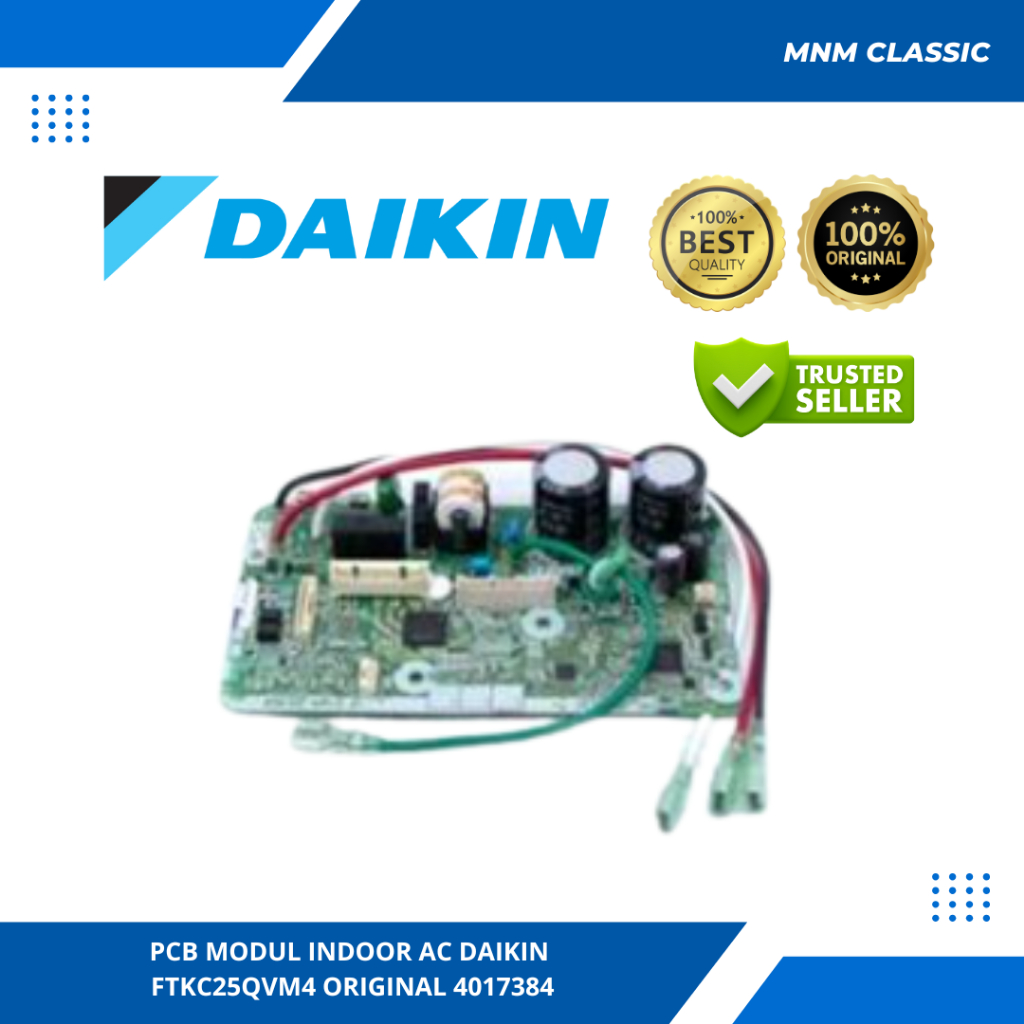 PCB MODUL INDOOR AC DAIKIN FTKC25QVM4 ORIGINAL 4017384