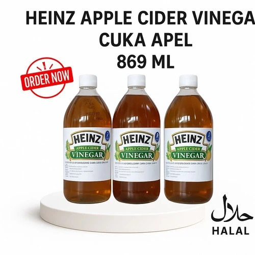 

KJN PC Heinz Apple Cider Vinegar / Cuka Apel 473 ML