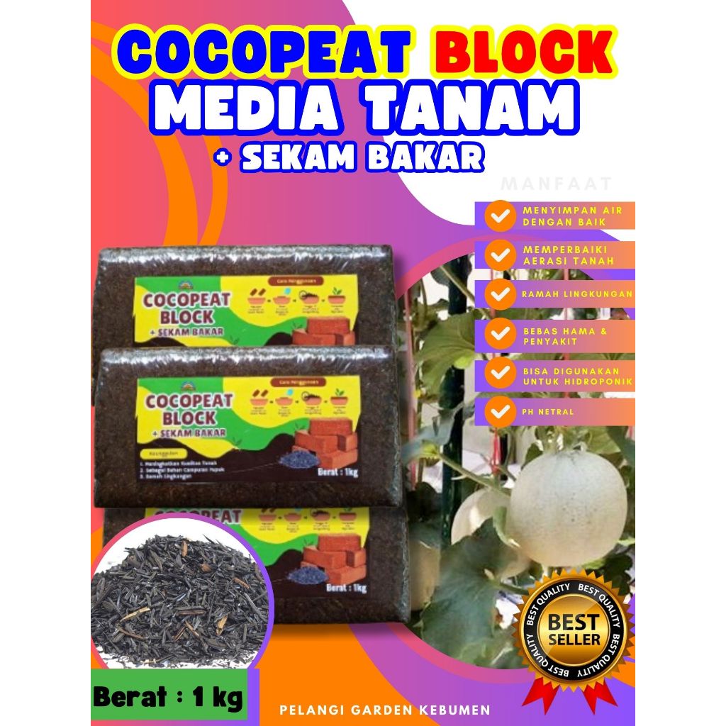 PALING LARIS  Cocopeat Kasar, Cocopeat Kering, Cocopeat Low Ec