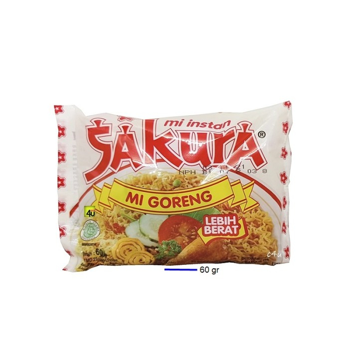 

SAKURA MIE GORENG PCK 60g
