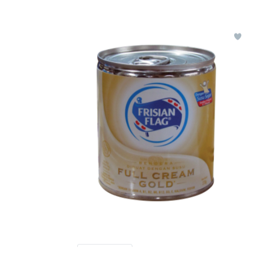 

FRISIAN FLAG GOLD SUSU KENTAL MANIS PUTIH KLG 370g