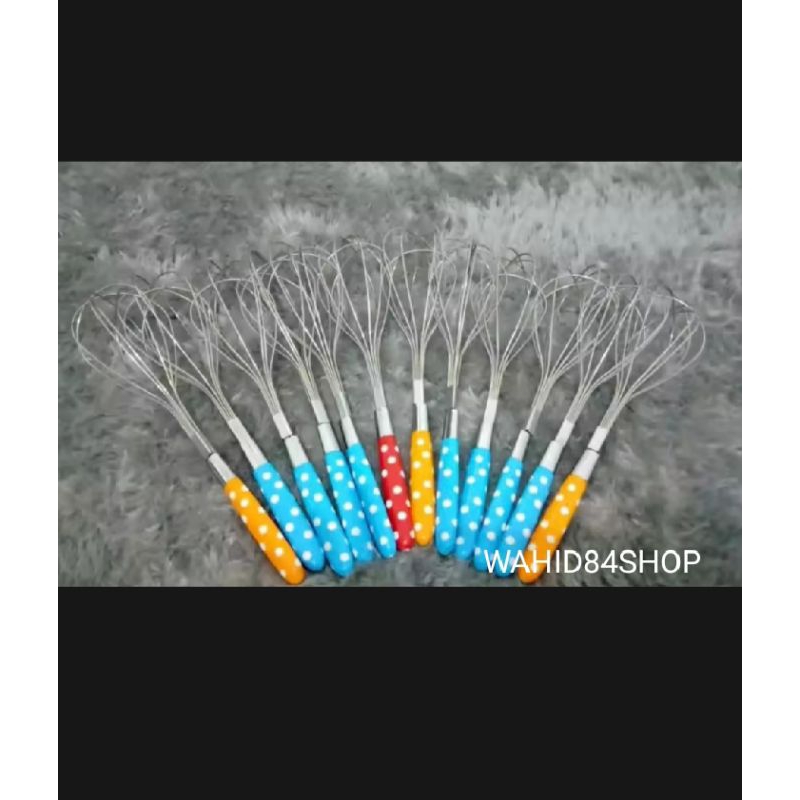 kocokan telur polkadot/kocokan adonan/kocokan telur.