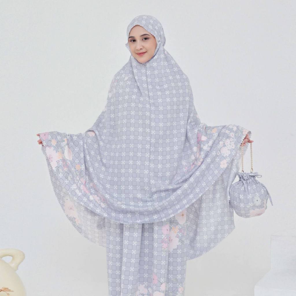DAHEE | RAYNA PRAYER SET | Mukena Maxmara Motif Premium