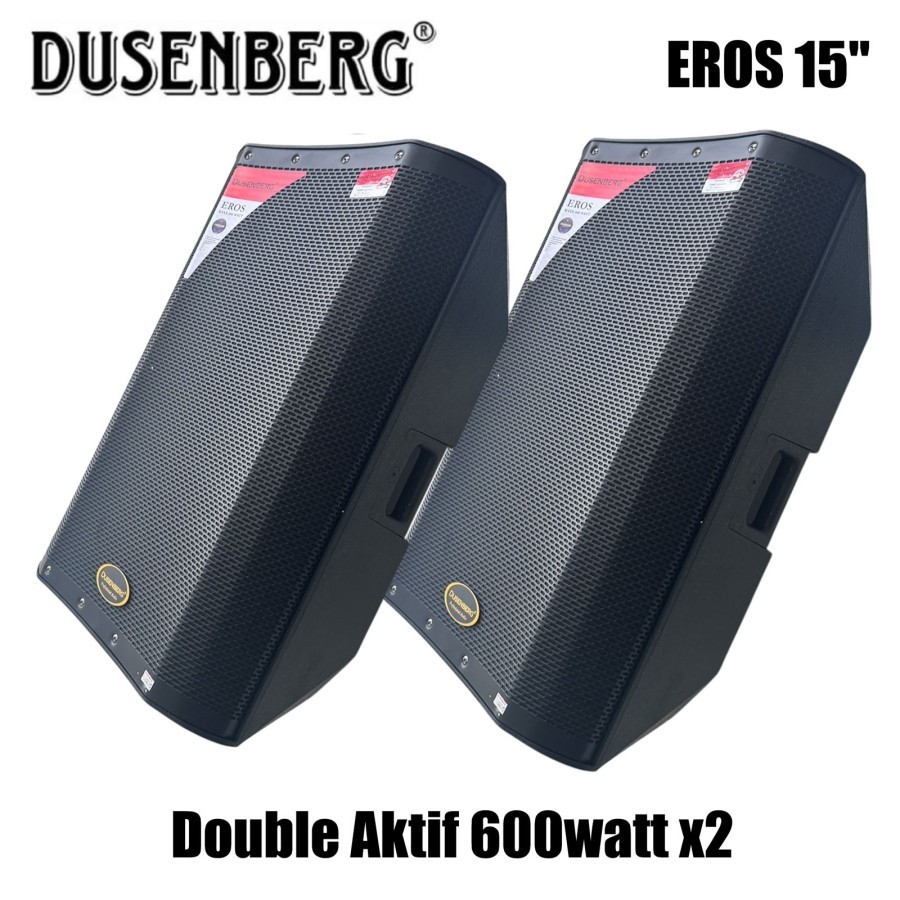 SPEAKER AKTIF BLUETOOTH KARAOKE SMART TV YOUTUBE DUSENBERG 15 INCH EROS 15 SPEAKER KARAOKE INDOOR OU