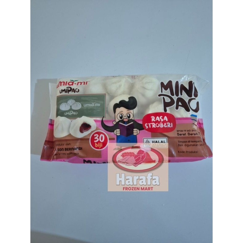 

UMIA-MI MINI PAO RASA STROBERI ISI 30