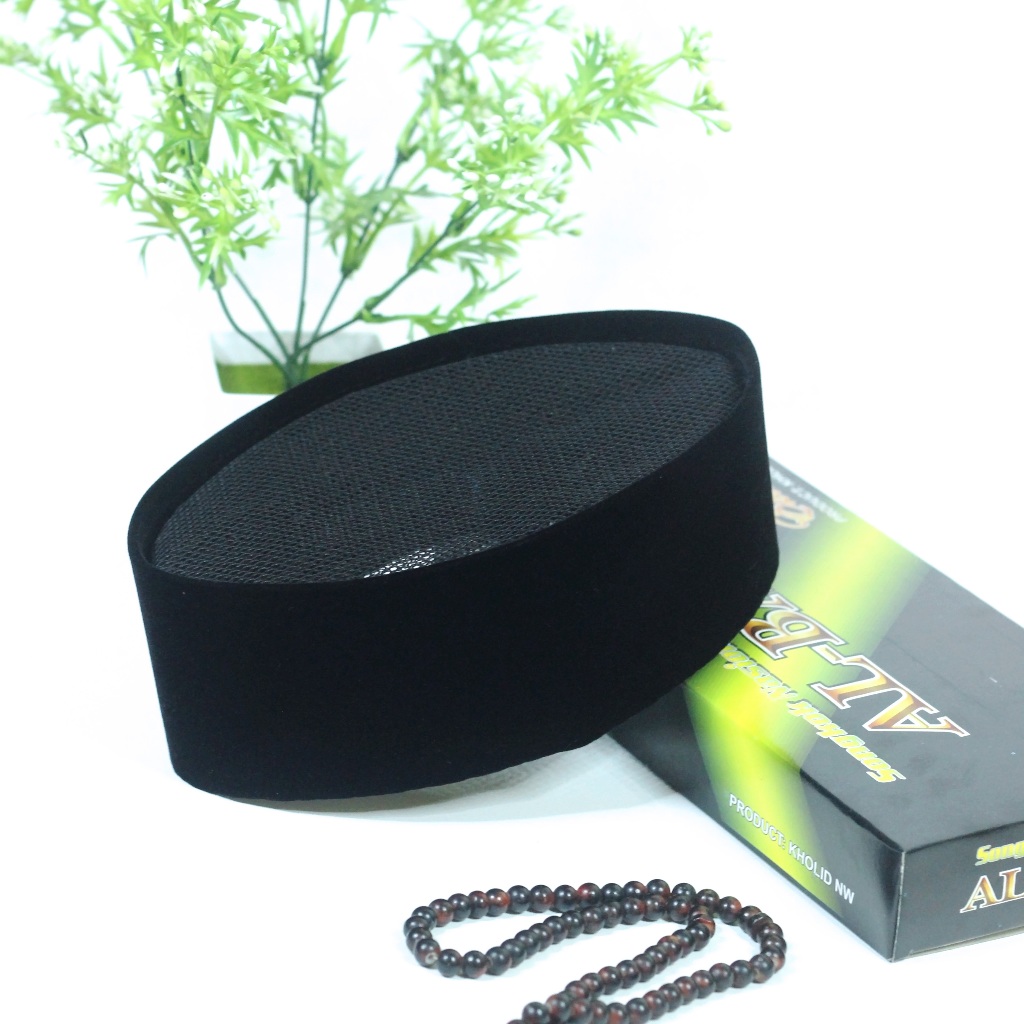 Peci Hitamm Full AC Tinggi 8, 9, 10 - Peci Hitam - Peci Full AC - Songkok AC Nasional