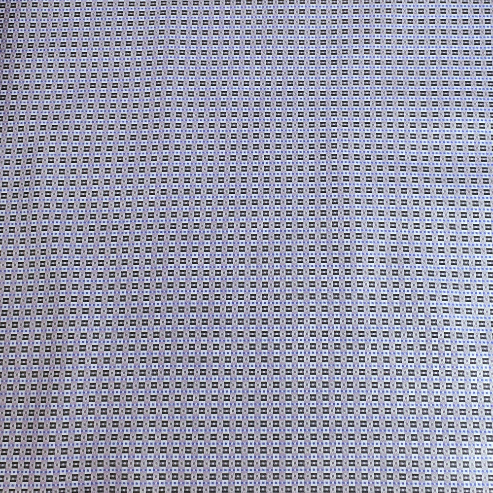 Katun Jacquard Shirting Biru (Pronto Moda)