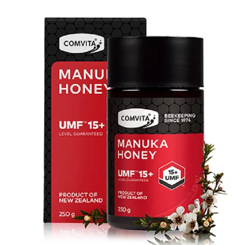 

Madu Honey Manuka UMF 15+ MGO 514+ Comvita 250g - Antibakteri Antioksidan Solusi Alami Gerd Lambung Flu Imun