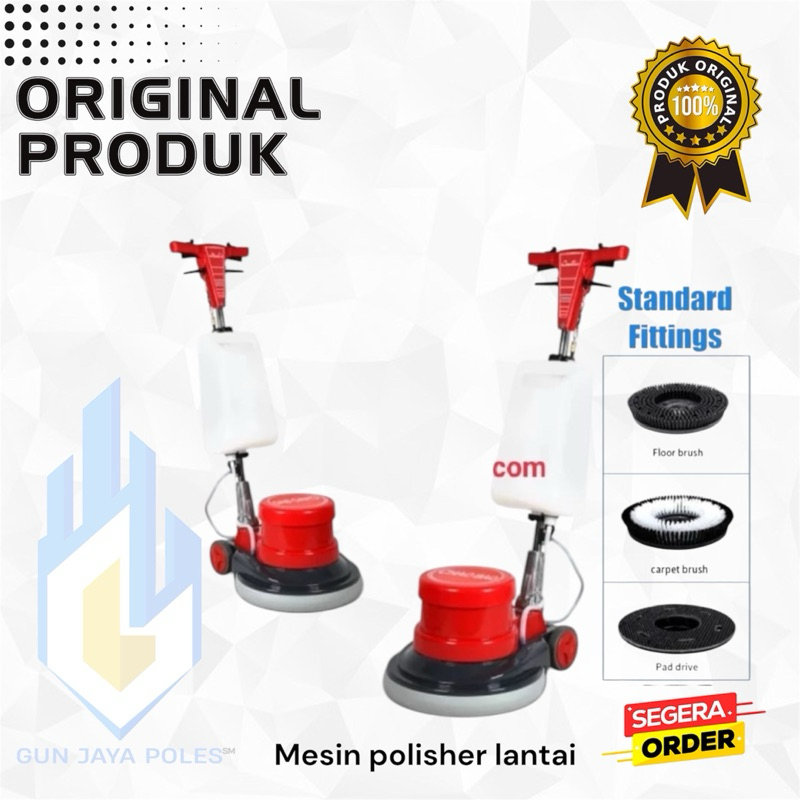 mesin polisher lantai/polisher karpet 17inch