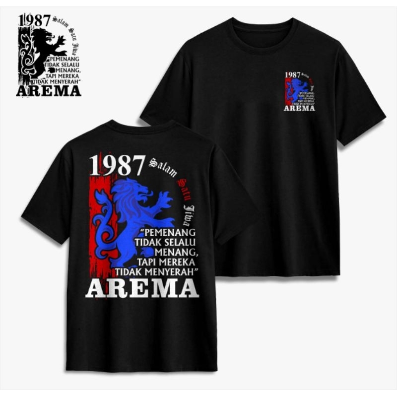 Kaos Arema/1987/Baju Aremania/seporter arema