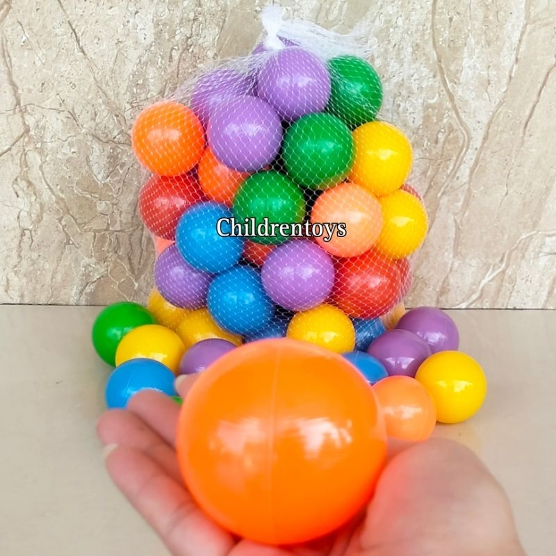 Bola mandi anak anak / bola 60mm SH100 / bola mandi SNI