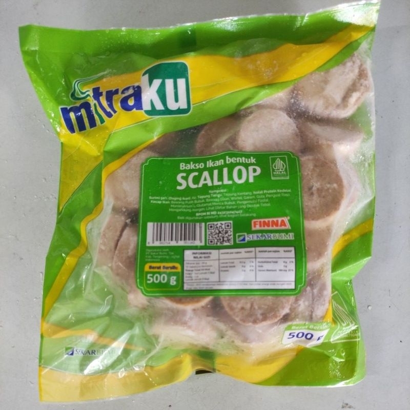 

MITRAKU Scallop Olahan Ikan 500 Gram