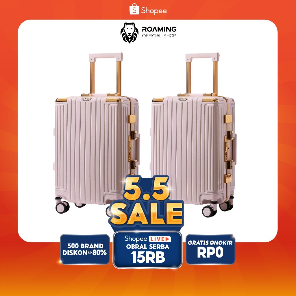 Roaming Koper Cabin Koper Bagasi Koper Wanita Koper Pria Import Suitcase Luggage T098