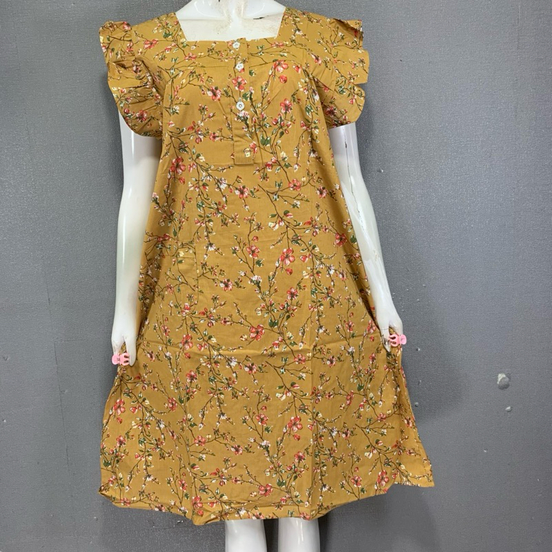 PRETTY GRIL Daster Geber | Daster Katun Pretty Girl | Baju Tidur Pretty Girl