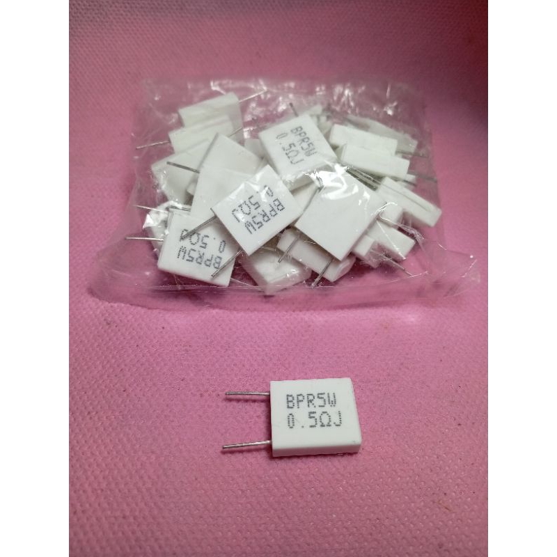 R Nobel 5watt 0.22, 0.33, 0.47, & 0.5