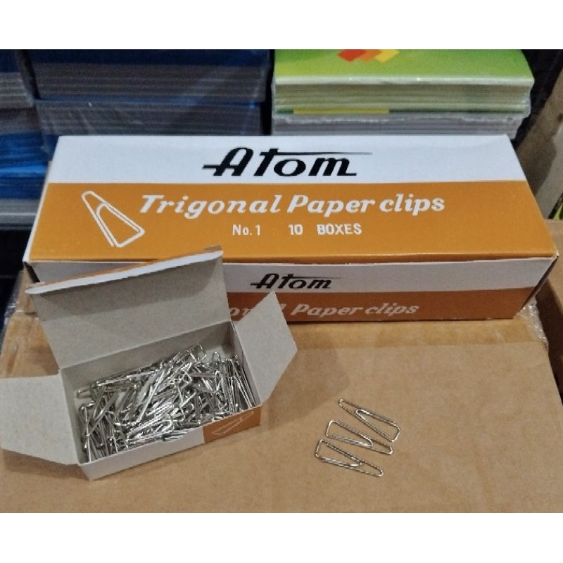 Clip Kertas Atom No. 1