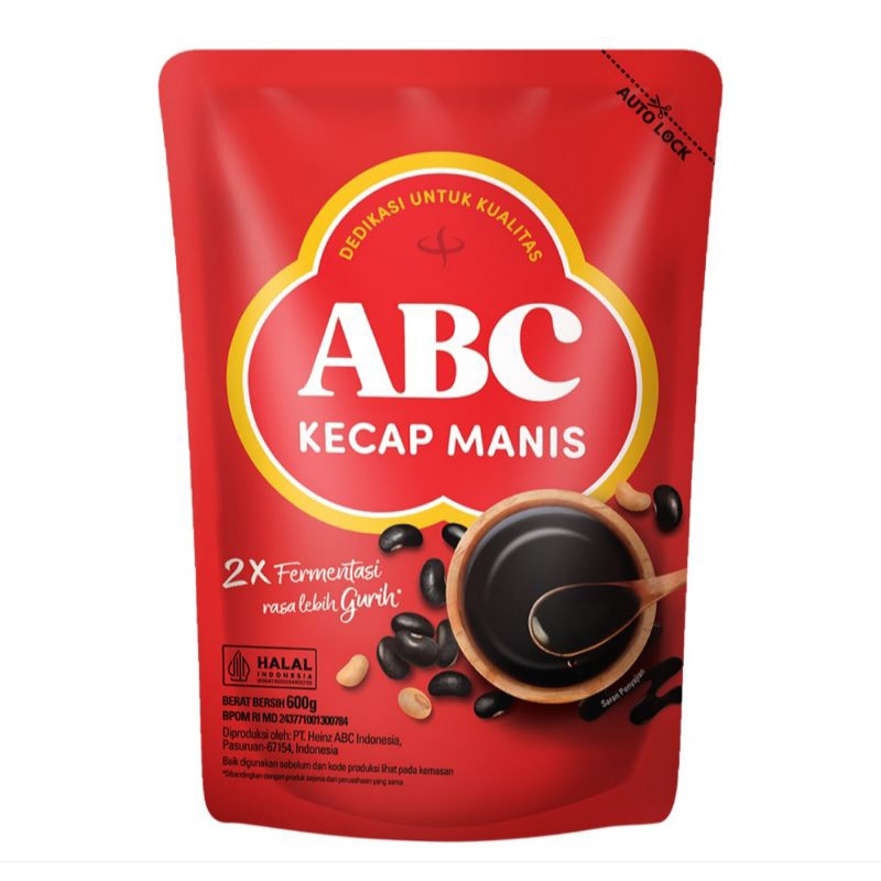 

Abc Kecap Manis Reffil 600 gr