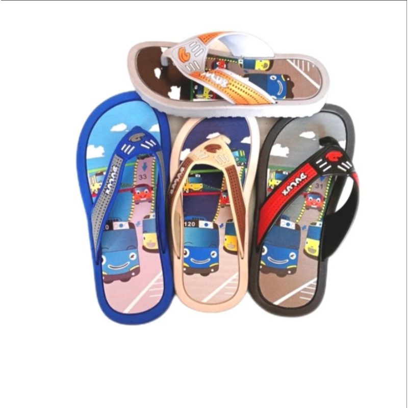 Sandal anak cowok Tayo