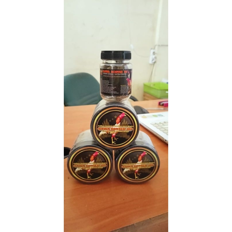 PAKET HEMAT 1 ( 3 JAMU AYAM RAWA RONTEK BESAR BONUS 1 RAWA RONTEK KECIL )