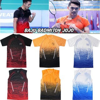 baju singlet badminton L143 / baju singlet