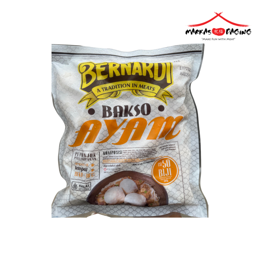 

Bernadi BAKSO AYAM 50pcs 360gr