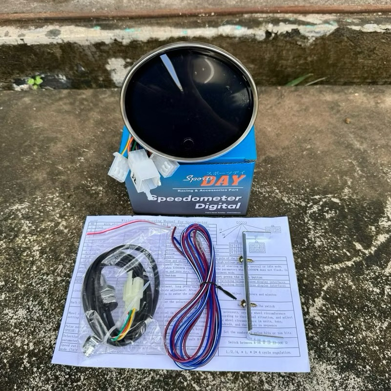 SPIDOMETER SPIDO FULL DIGITAL BATOK YL 106 NON CD PRODUK SPORT DAY