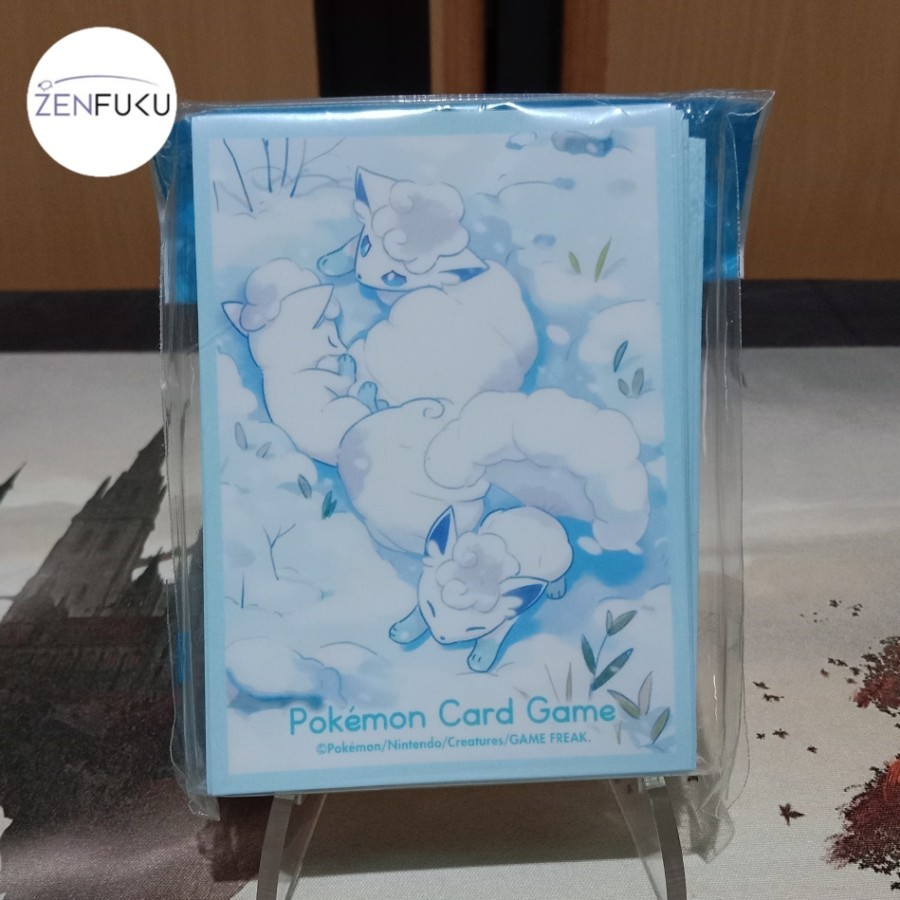 Alolan Vulpix Pokemon Center Japan Exclusive Card Sleeves | Pokemon TCG Sleeve