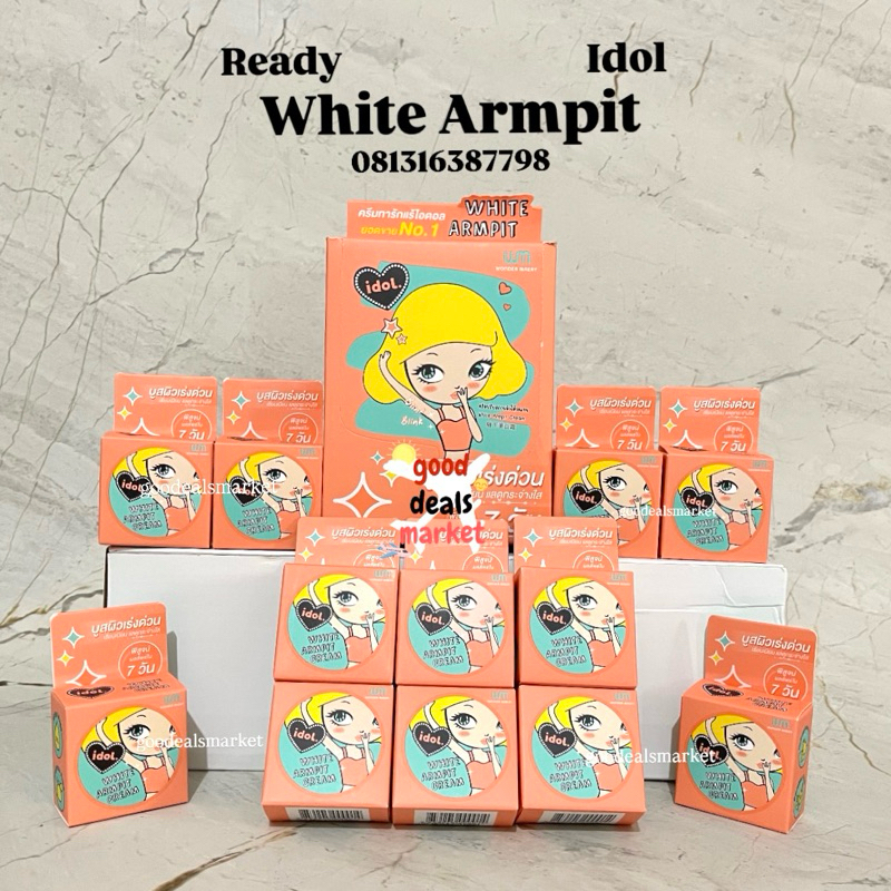 I - DOLL WHITE ARMPIT CREAM / KRIM KETIAK THAILAND / PEMUTIH KETIAK