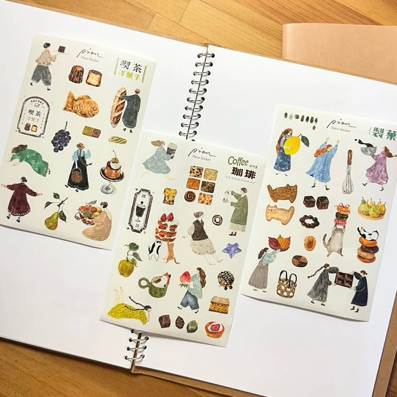 

Pion Sticker - candy paper . mini girl