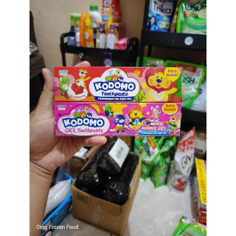 KODOMO GEL TOOTHPASTE 45GR / PASTA GIGI ANAK