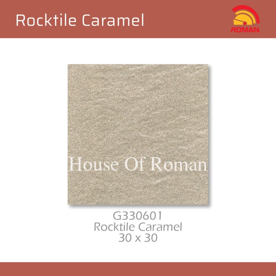 ROMAN KERAMIK Rocktile Caramel 30x30 G330601 ROMAN KERAMIK