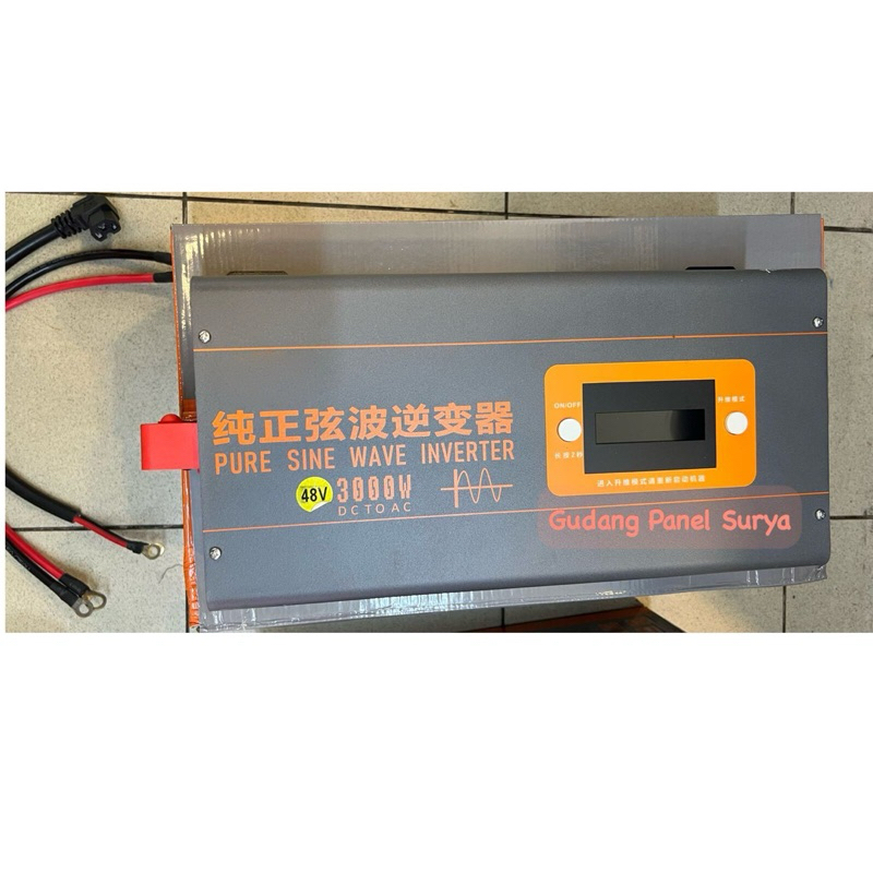 Inverter Pure Sine Wave Power Inverter PSW Digital 48V 3000W LCD Display