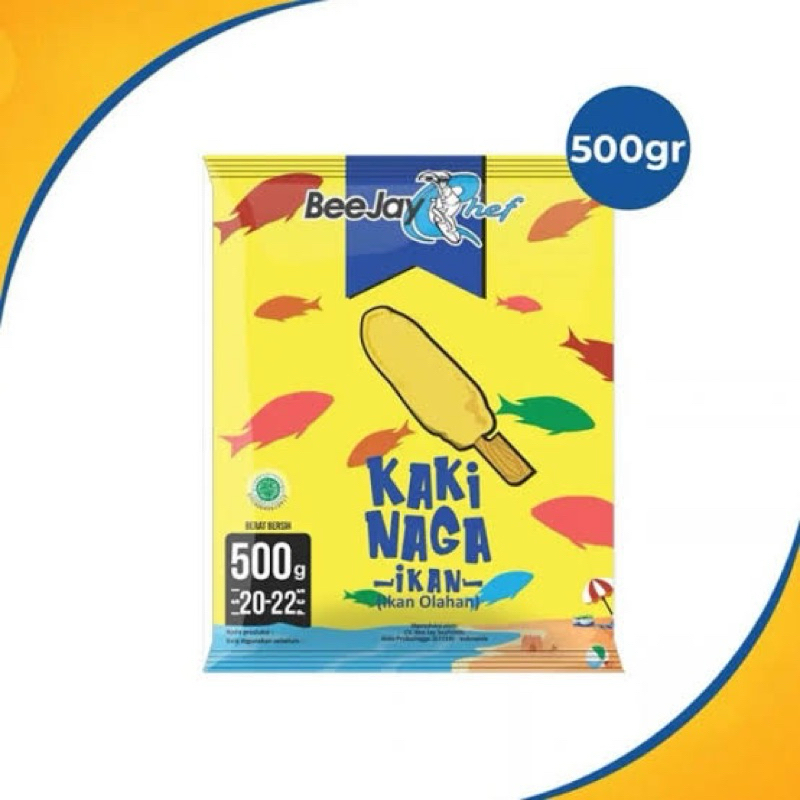 

Beejay Kaki Naga Ikan Halal - 500gram
