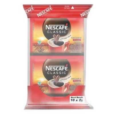 

NESCAFE CLASSIC 10X2GR