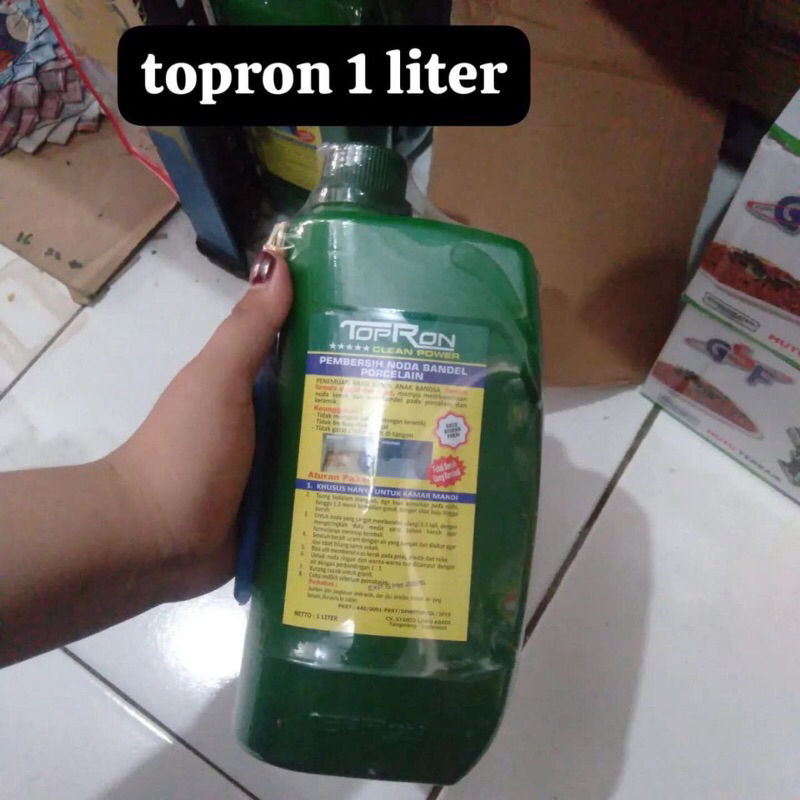 Topron pembersih kerak Kamar mandi