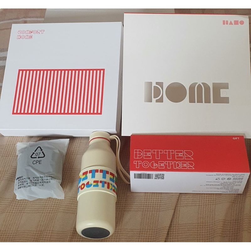 BOTOL MINUM STAINLESS DAN BANTAL POMPA