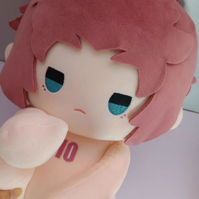 40CM Nude Doll Itoshi Sae Blue Lock Anime Import Cute Plush Doll Toys Gift
