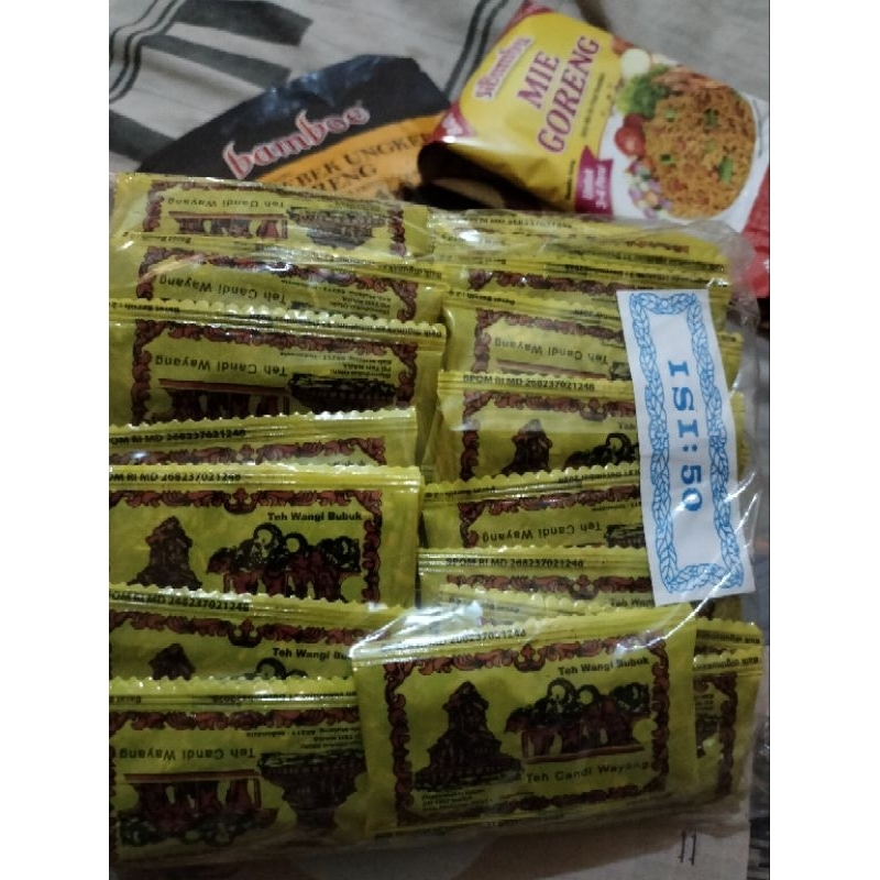 

Teh Candi WAYANG seduh murah