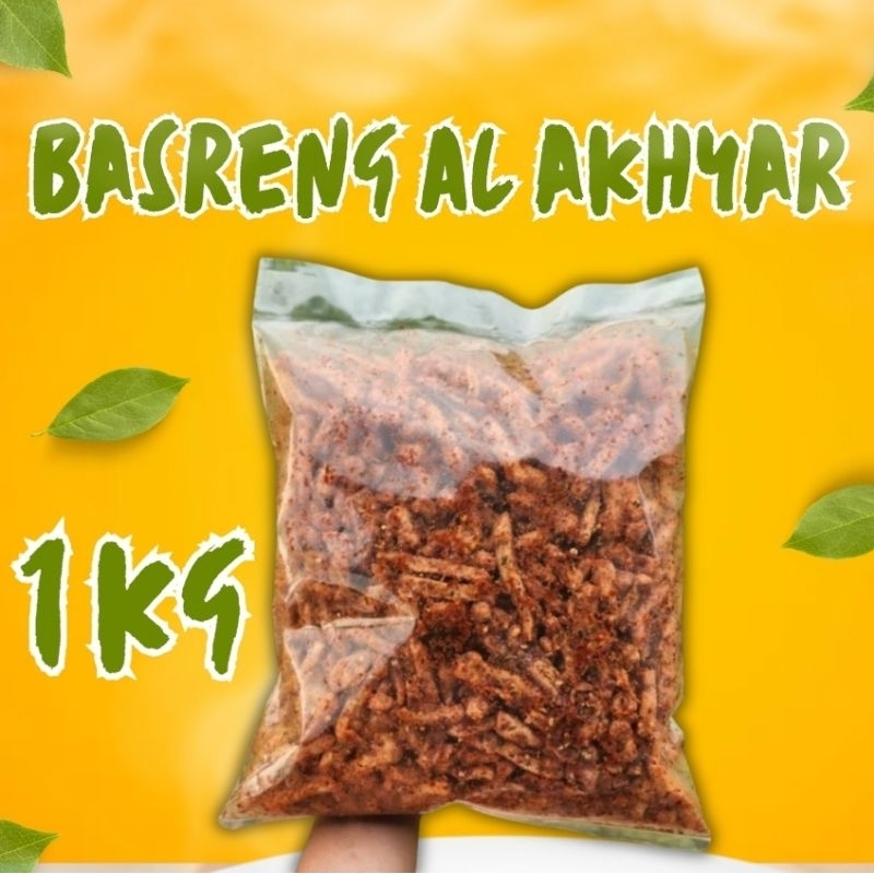 

SNACK BASRENG 1KG PEDAS DAUN JERUK MAKANAN RINGAN ENAK MURAH 20 RIBU