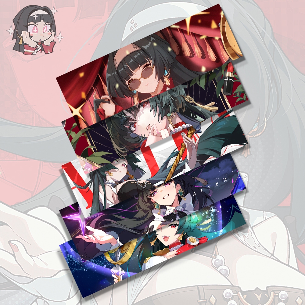 

Stiker Slap Astra Yao Zenless Zone Zero - Sticker Vinyl Waterproof - Sticker Lucu Slap Astra Yao