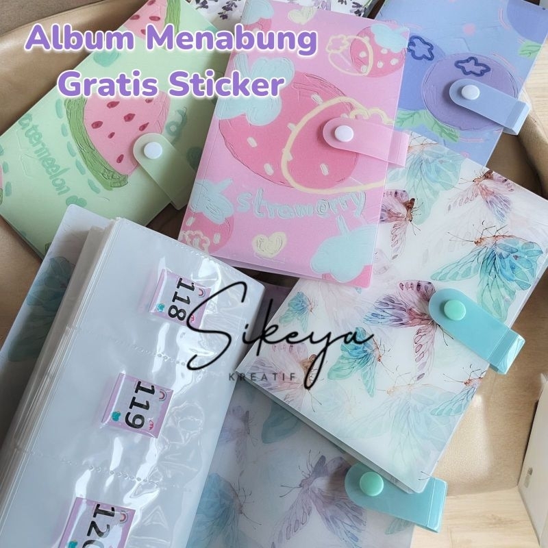 

Album Menabung 120 Kantong + Gratis Sticker