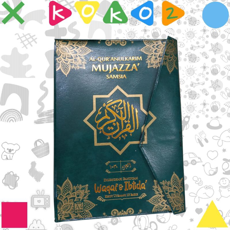 ALQURAN PER JUZ UTSMANI 15 BARIS KALEP A4