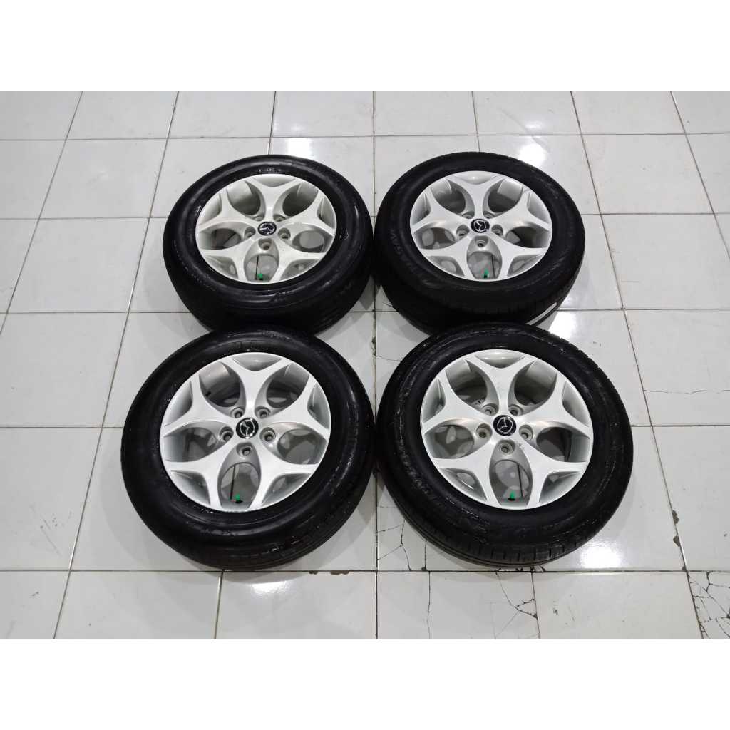 Velg Mobil Seken Original Mazda Biante Ring 16 + Ban 205 65 r16