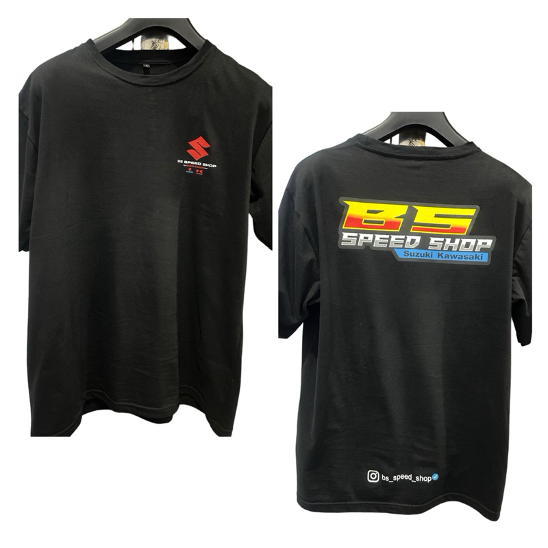 Kaos baju bs speed shop limited edition bahan katun 24S