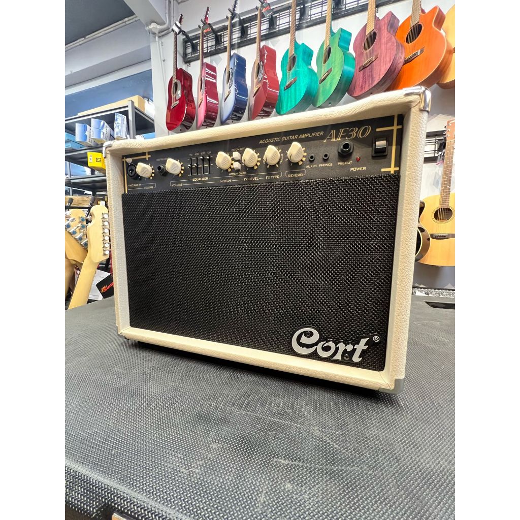 Cort AF30 Amplifier Gitar Ampli Gitar w/ Mic AF 30