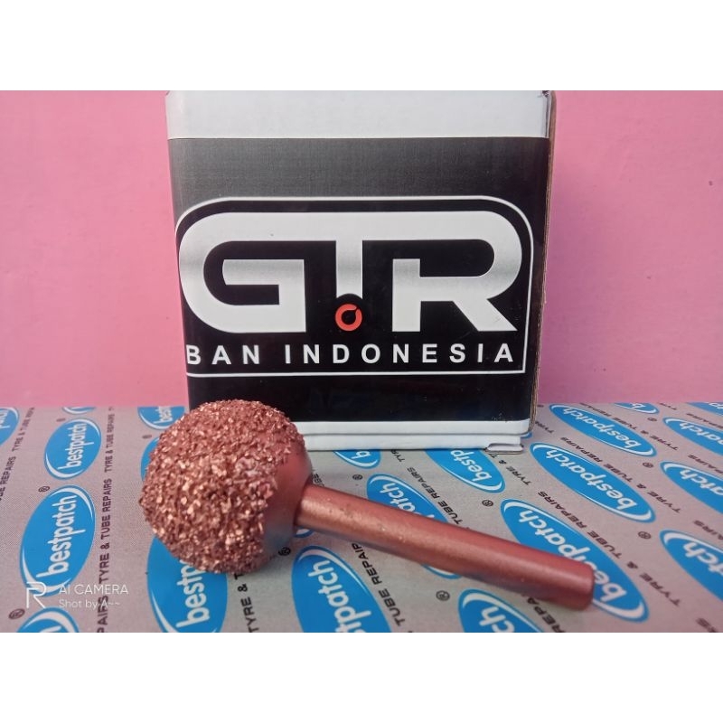 Alat kerok ban dalam dan luar/mata kerok ban halus/ball raps 22,5mm