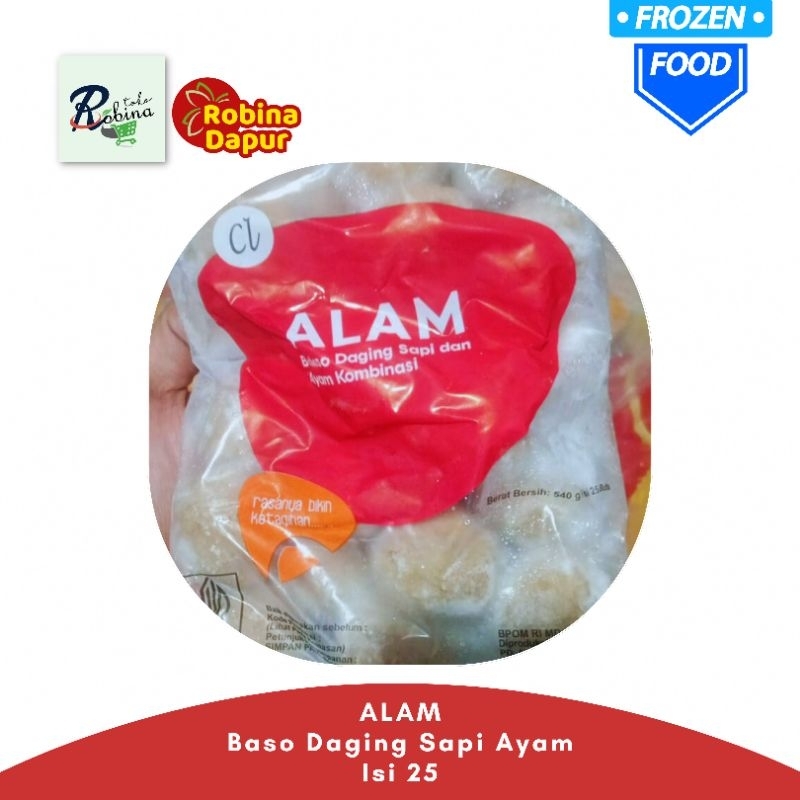 

Bakso Daging Sapi dan Ayam isi 25 50